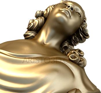 Statuette (STK_0007) 3D model for CNC machine